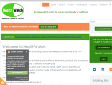 Tablet Screenshot of healthwatch-uk.org
